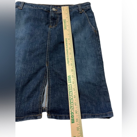 J. Crew Denim Pencil Skirt - Picture 3 of 5